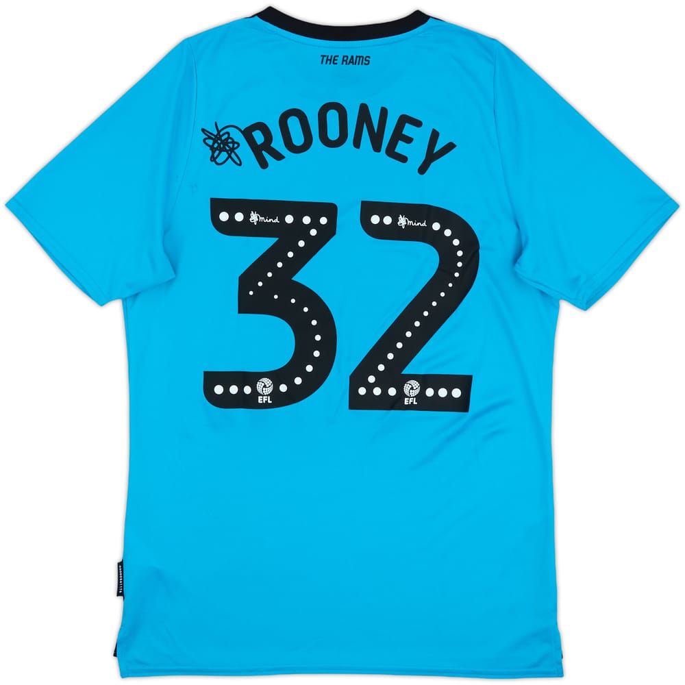 2019-20 Derby County Away Shirt Rooney #32 - 8/10 - (S)