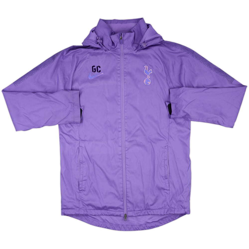 2019-20 Tottenham Staff Issue Hooded Rain Jacket 'GC'
