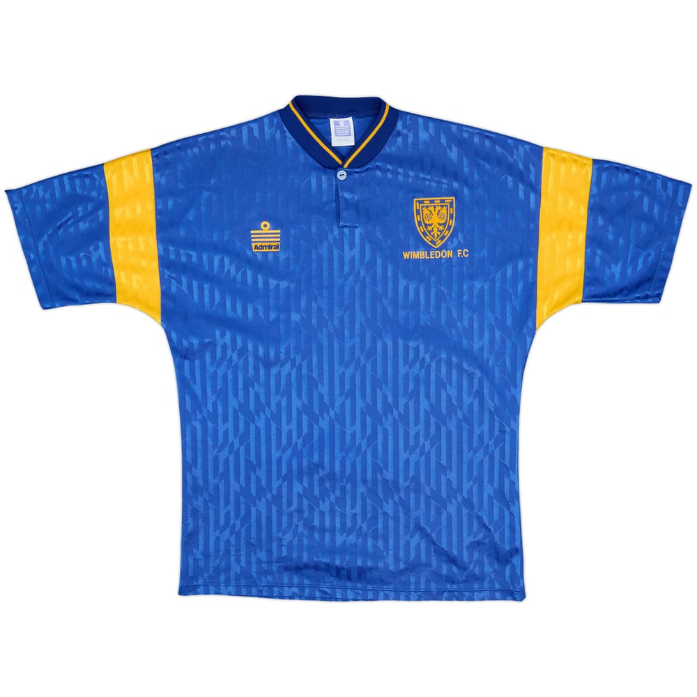 1991-92 Wimbledon Home Shirt - 8/10 - (M)