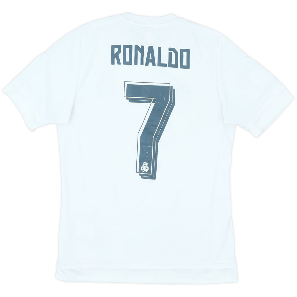 2015-16 Real Madrid Home Shirt Ronaldo #7 - 8/10 - (S)