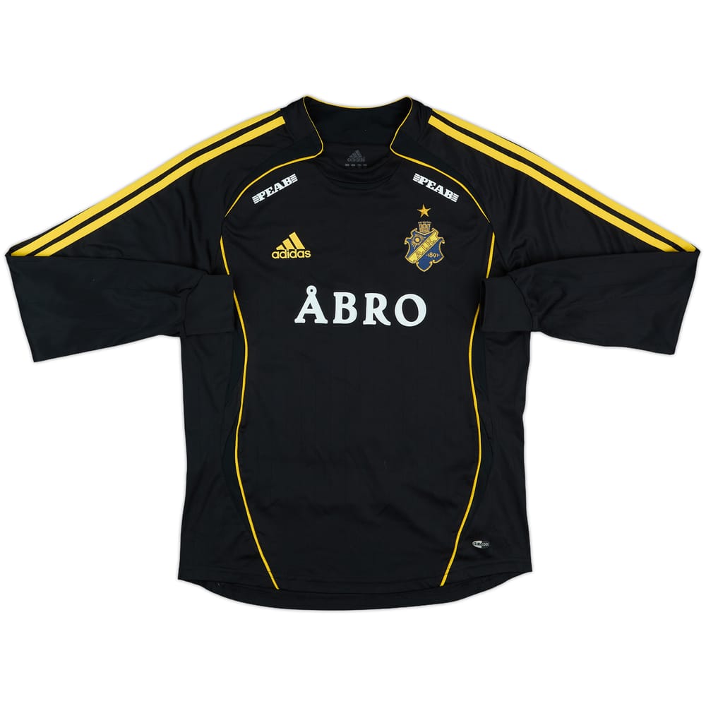 *CHANGE SIZE* 2006 AIK Stockholm Match Issue Home L/S Shirt #2