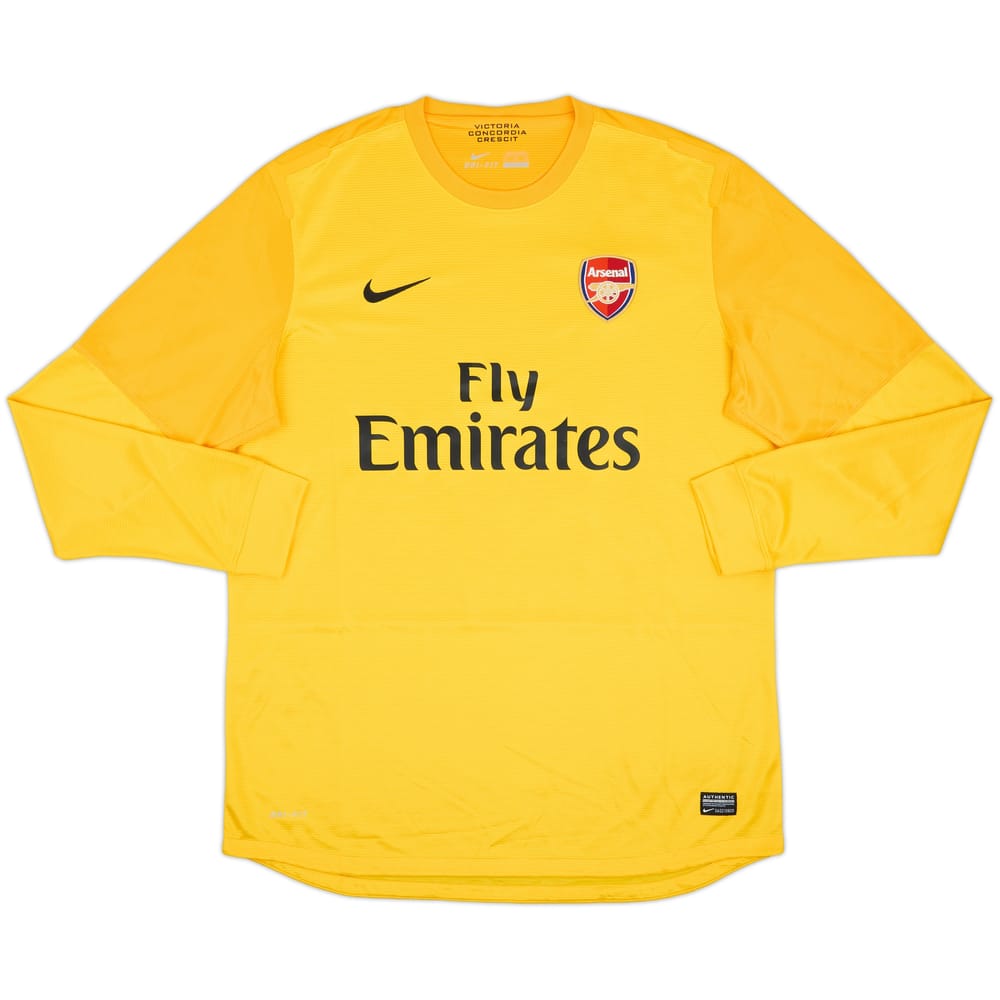 2013-14 Arsenal Player Issue GK Shirt - 9/10 - (XXL)