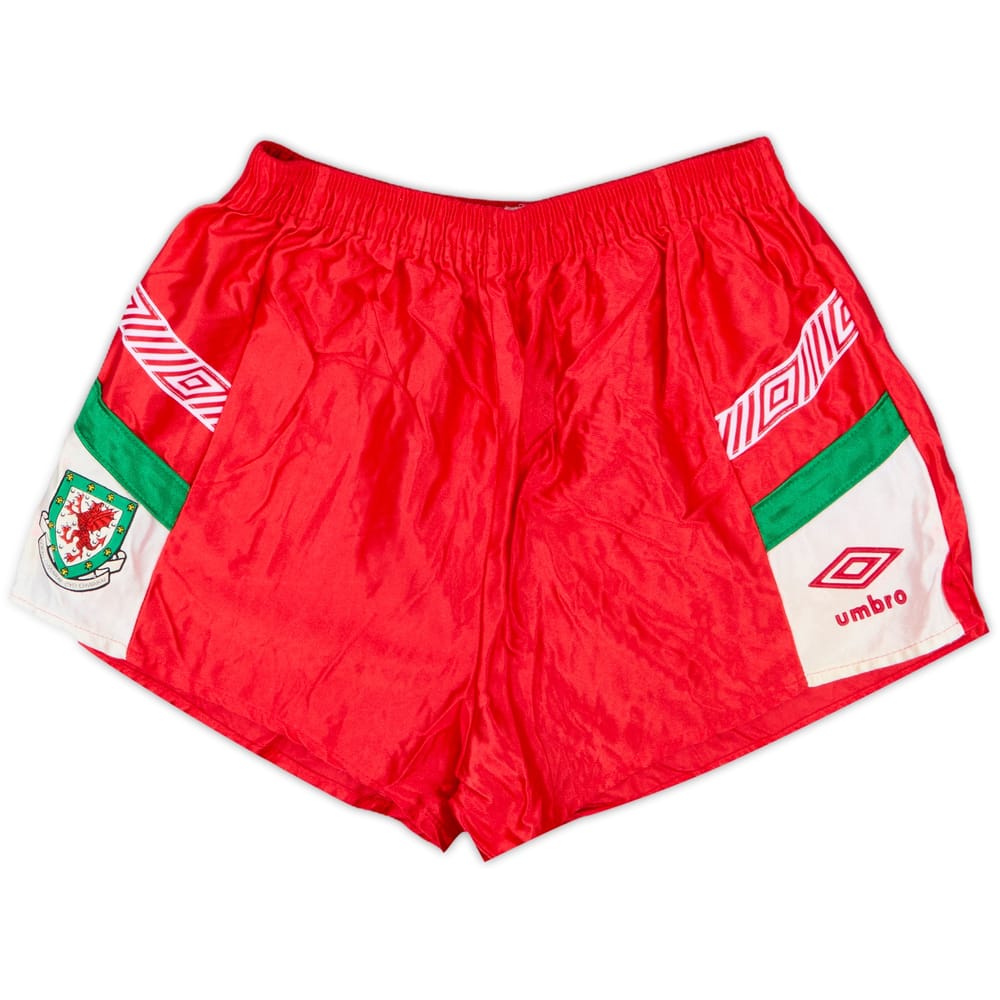 1990-92 Wales Home Shorts - 7/10 - (M)