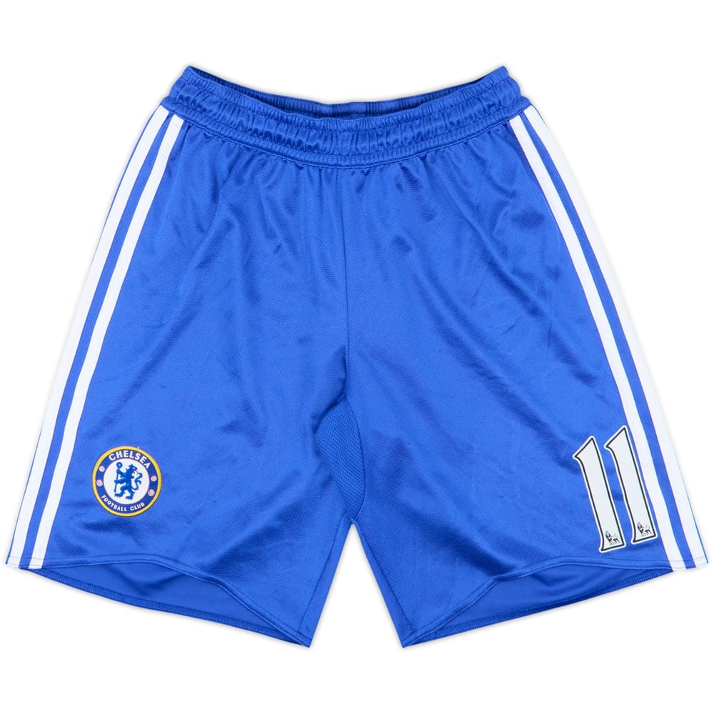 2008-09 Chelsea Home Shorts #11 (Drogba) - 8/10 - (S)