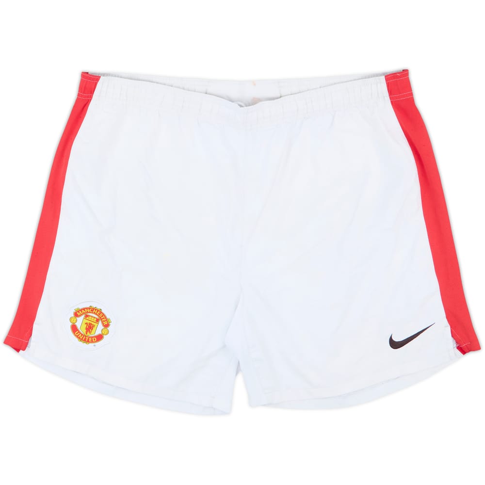 2009-10 Manchester United Home Shorts - 4/10 - (L)