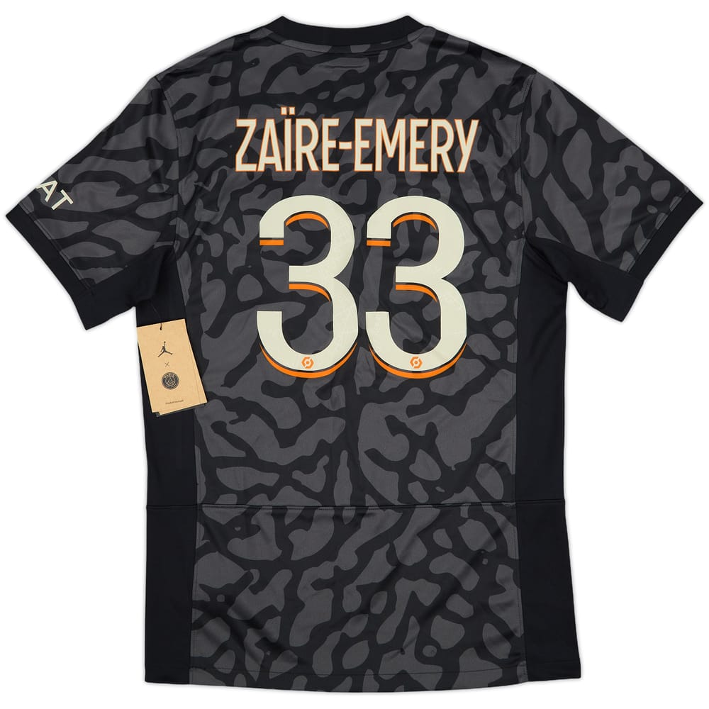 2023-24 Paris Saint-Germain Third Shirt Zaire-Emery #33 (S)