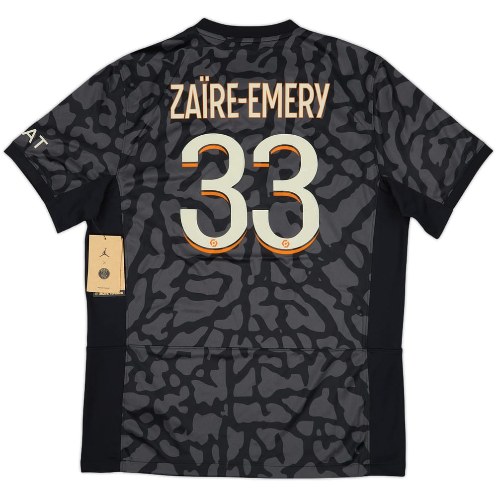 2023-24 Paris Saint-Germain Third Shirt Zaire-Emery #33 (L)