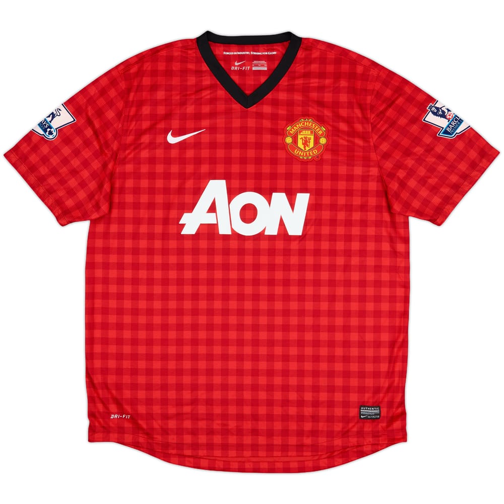 2012-13 Manchester United Home Shirt Giggs - 9/10 - (XL)