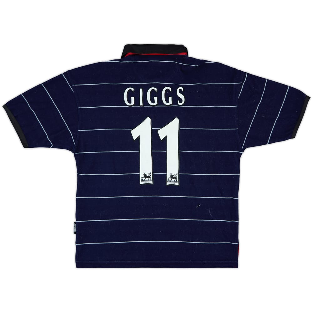 1999-00 Manchester United Away Shirt Giggs #11 - 9/10 - (Y)