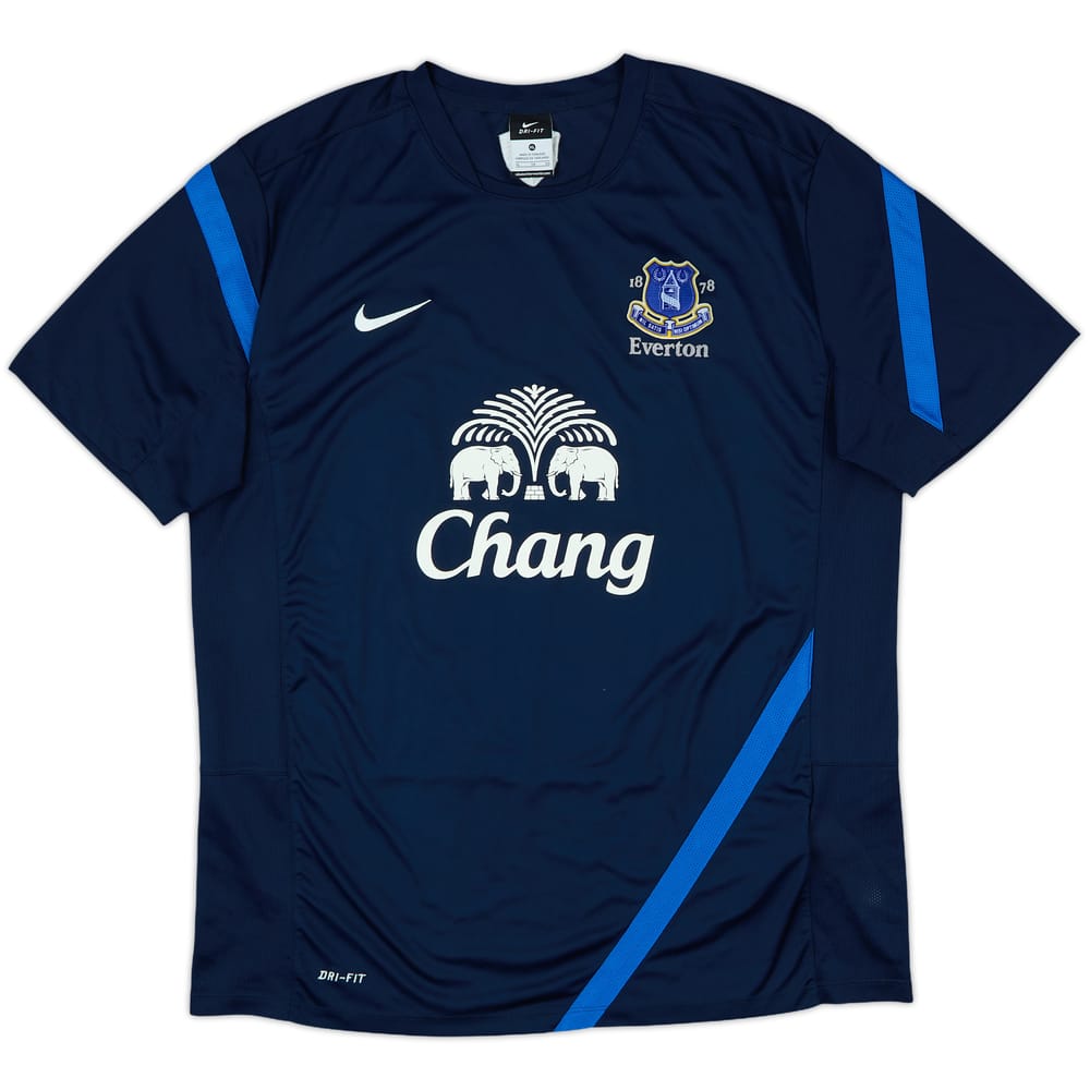 2012-13 Everton Nike Training Shirt - 9/10 - (XL)