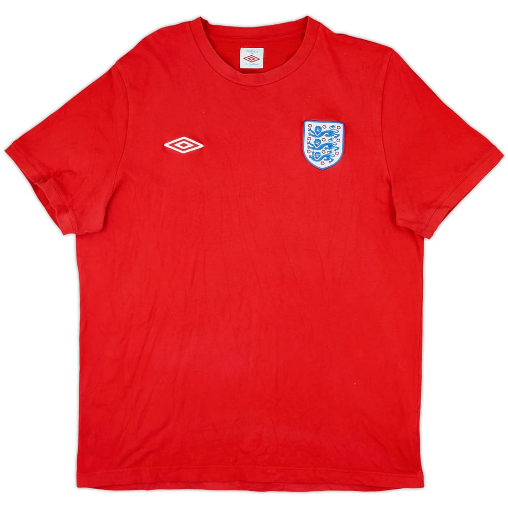 2010-11 England Umbro Training Shirt - 9/10 - (L)