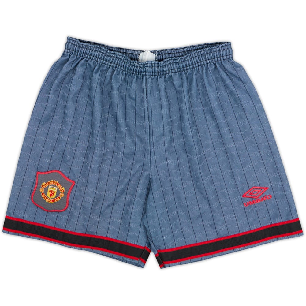1995-96 Manchester United Away Shorts - 6/10 - (S)