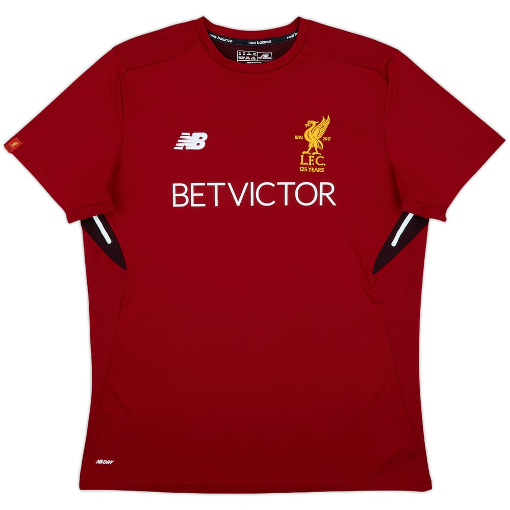 2017-18 Liverpool New Balance Training Shirt - 10/10 - (XL)