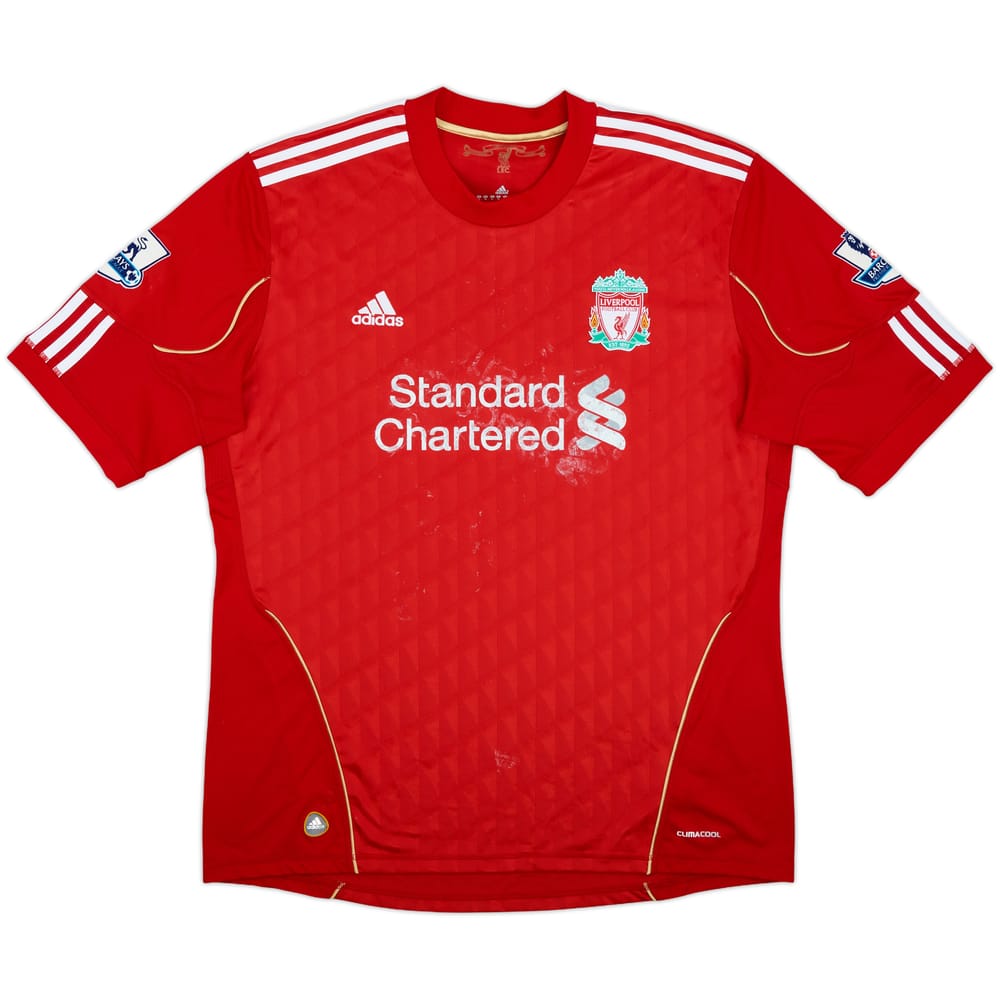 2010-12 Liverpool Home Shirt - 4/10 - (XL)