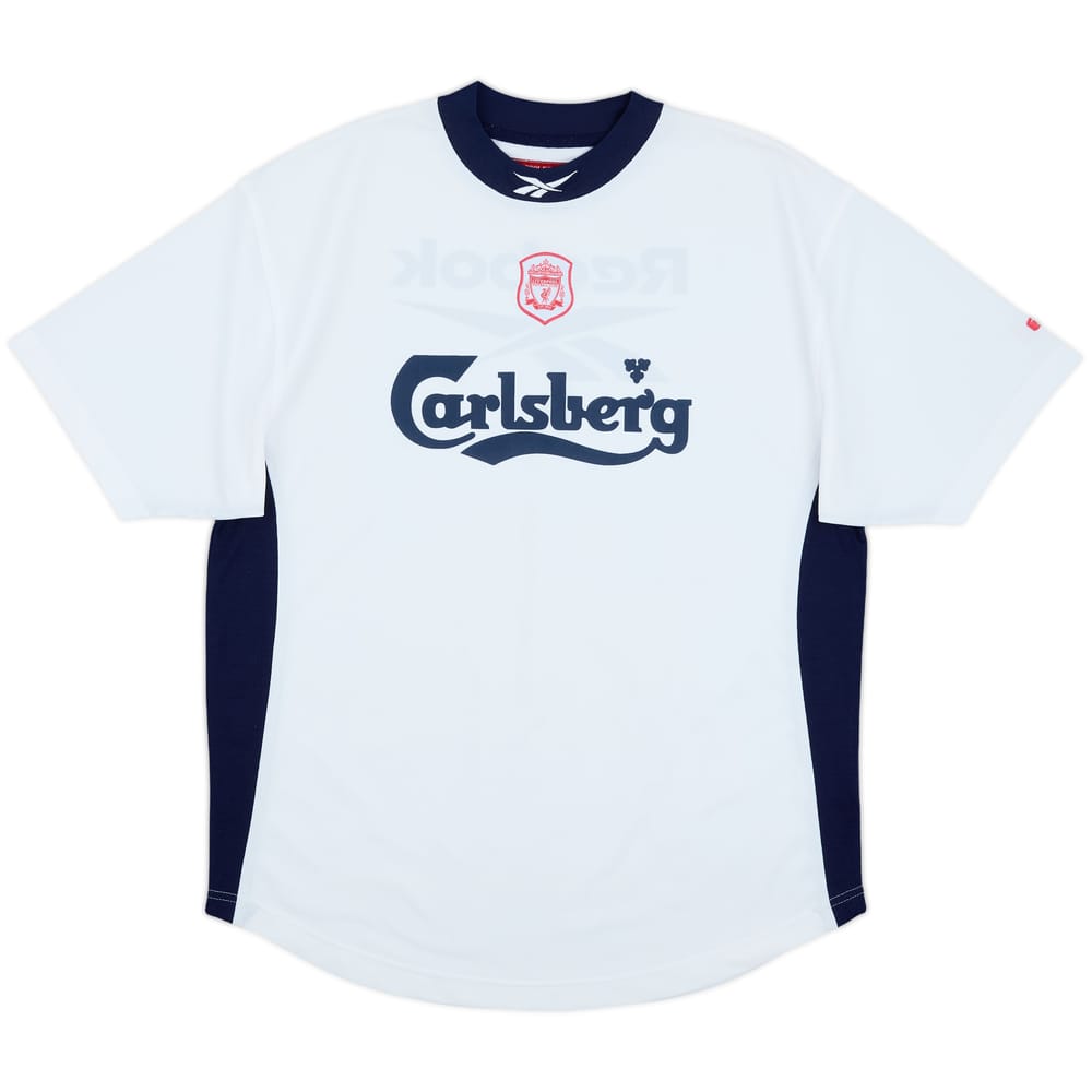 2000-01 Liverpool Reebok Training Shirt - 9/10 - (S)