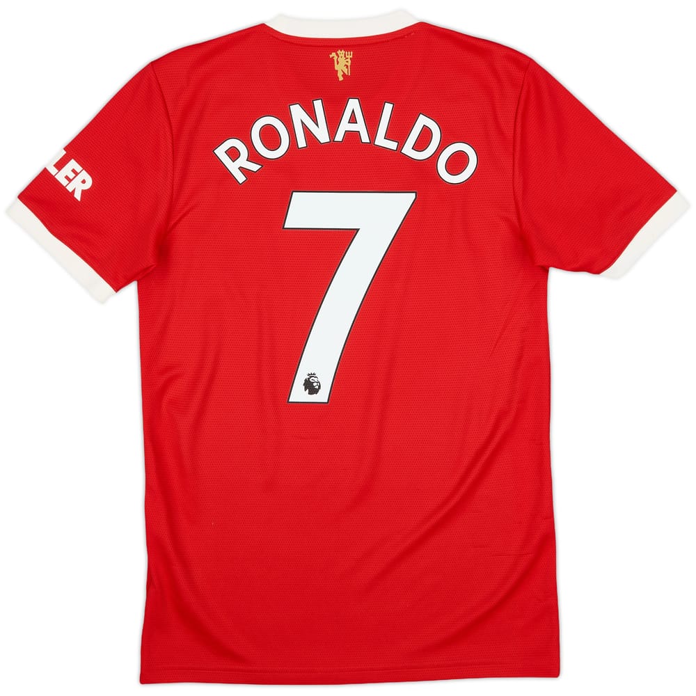 2021-22 Manchester United Home Shirt Ronaldo #7 - 7/10 - (XS)