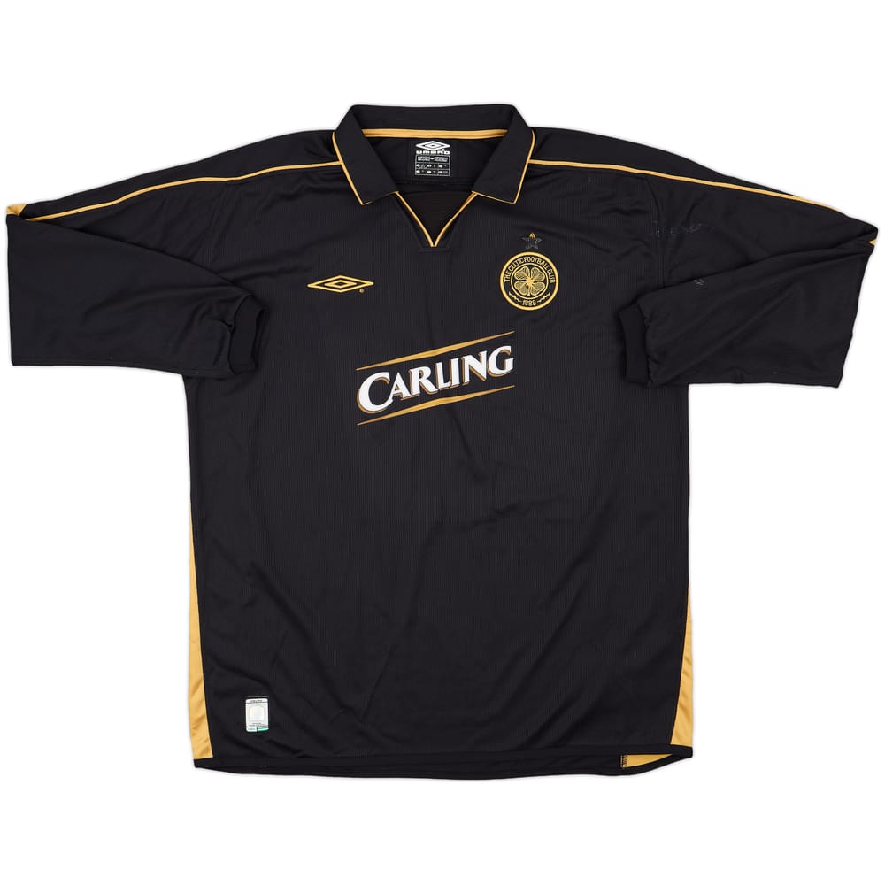 2003-04 Celtic Away L/S Shirt #23 - 4/10 - (XL)