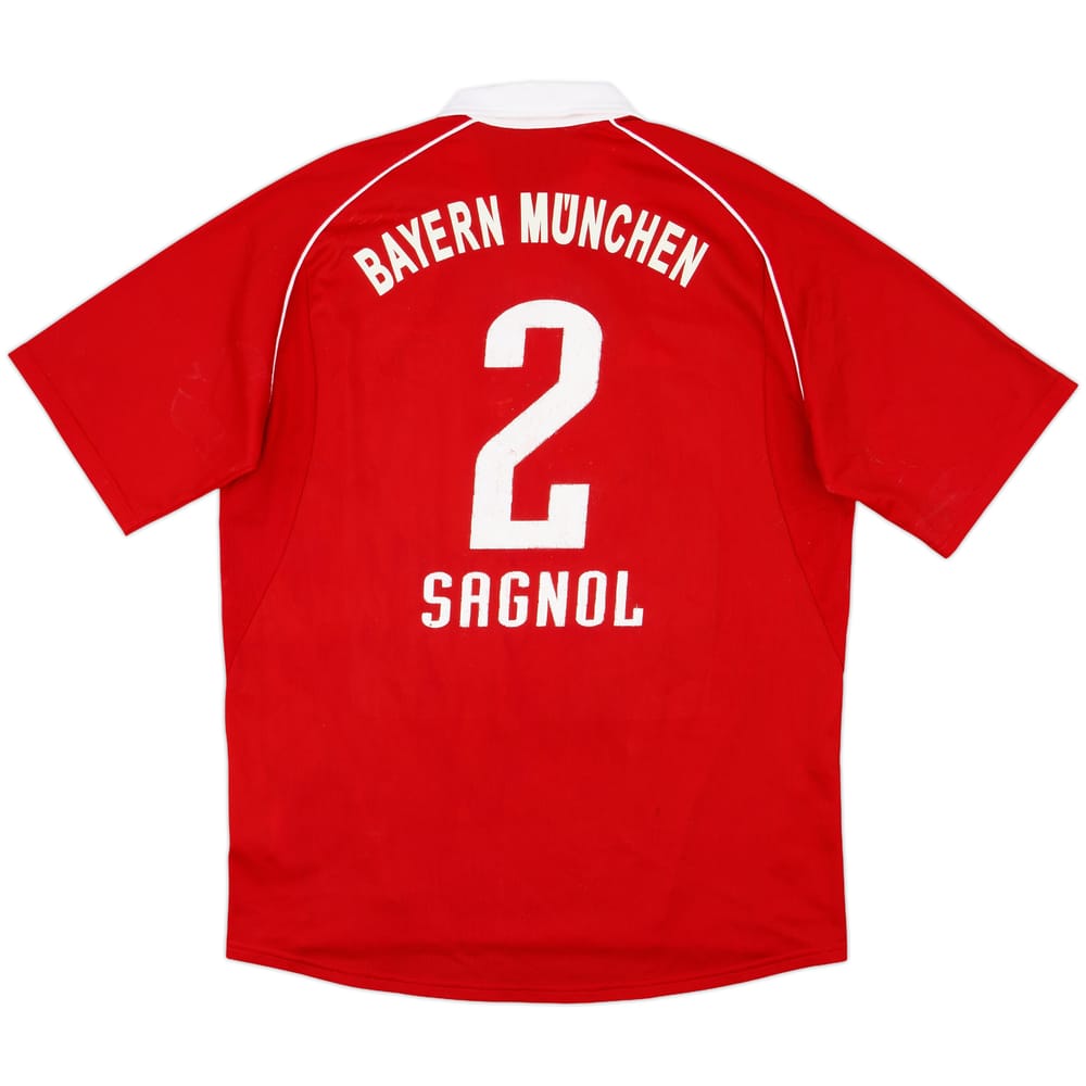 2005-06 Bayern Munich Home Shirt Sagnol #2 - 5/10 - (L)