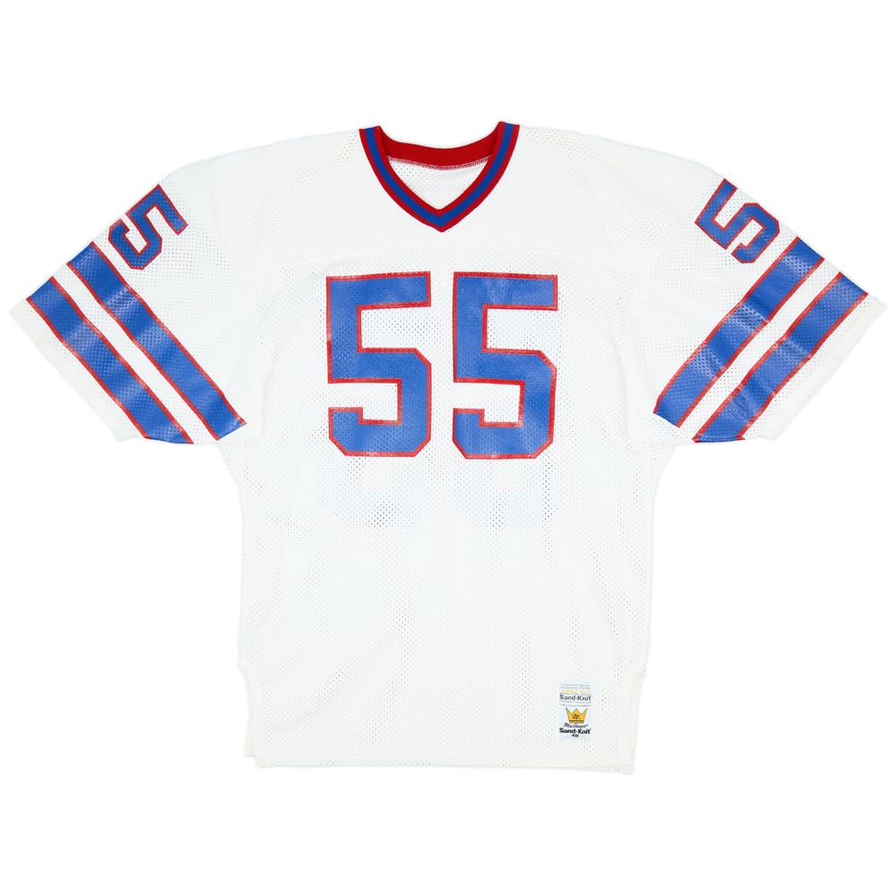 1980-85 Buffalo Bills Haslett #55 MacGregor Sand-Knit Away Jersey (Excellent) XL