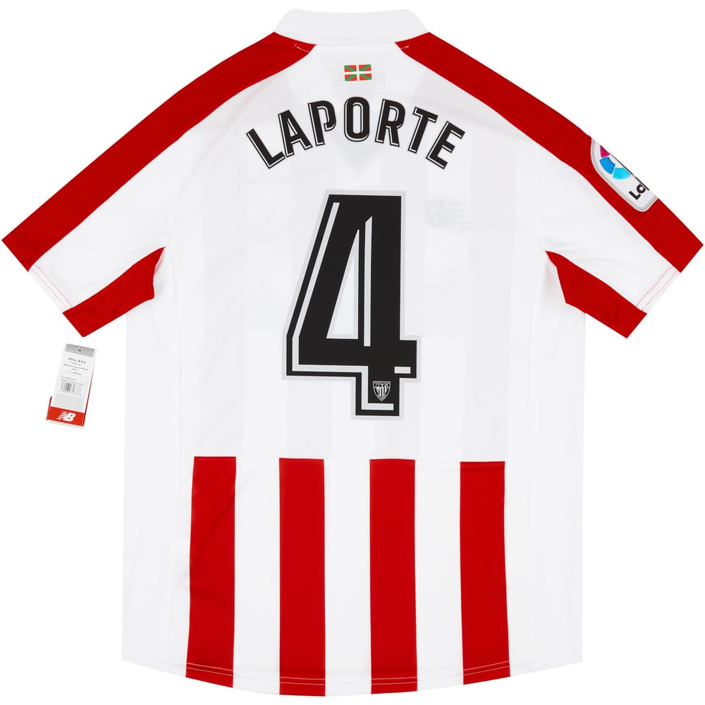 2017-18 Athletic Bilbao Home Shirt Laporte #4