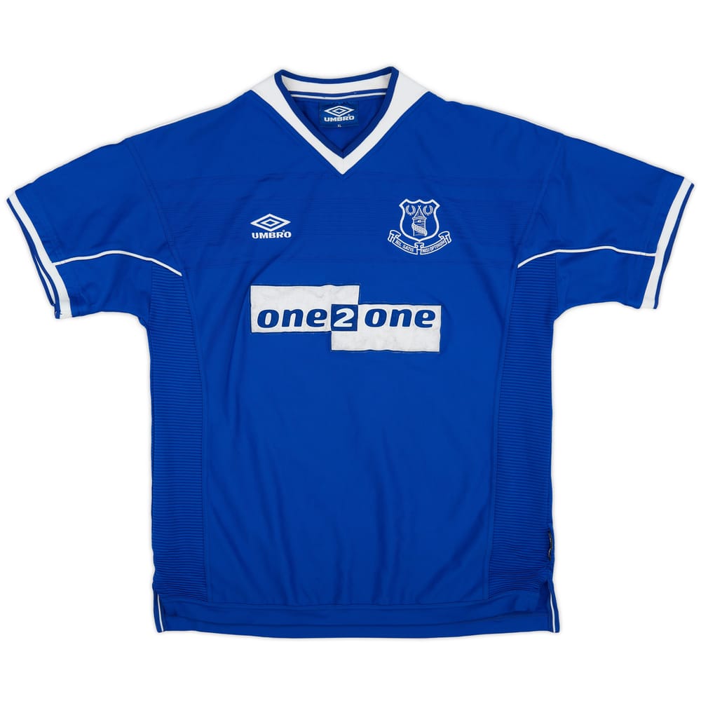 1999-00 Everton Home Shirt - 8/10 - (XL)