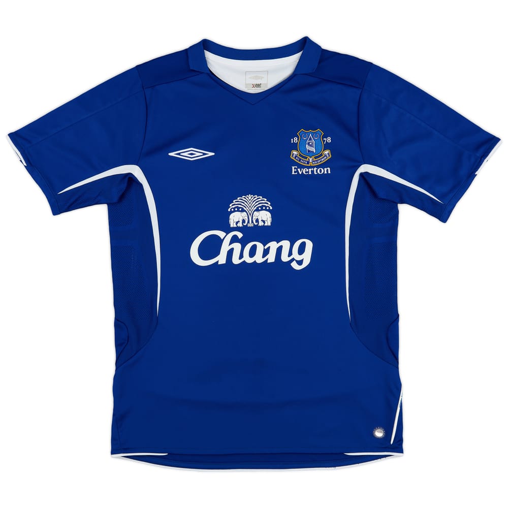 2005-06 Everton Home Shirt - 8/10 - (S)