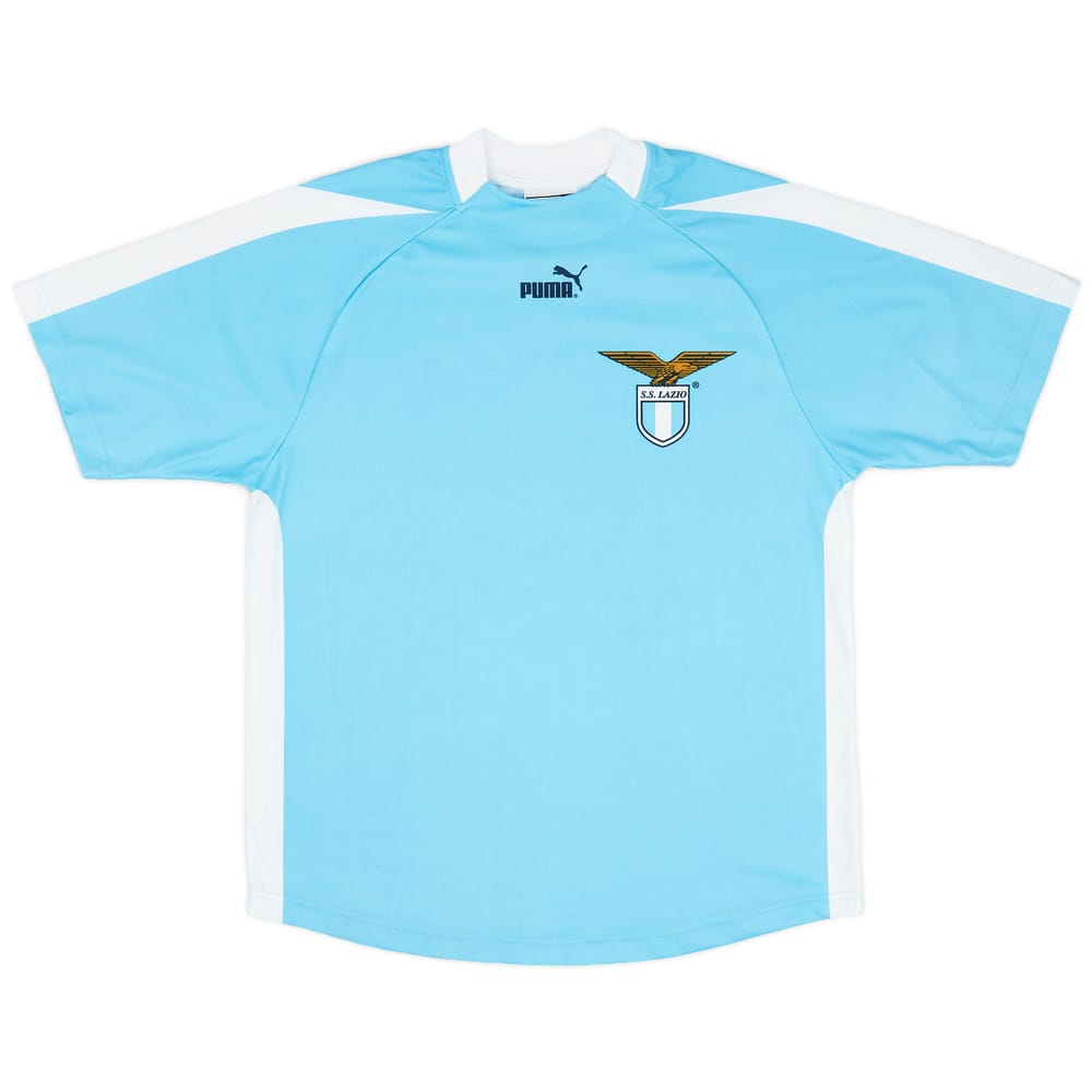 2003-04 Lazio 'Signed' Basic Home Shirt - 9/10 - (M)