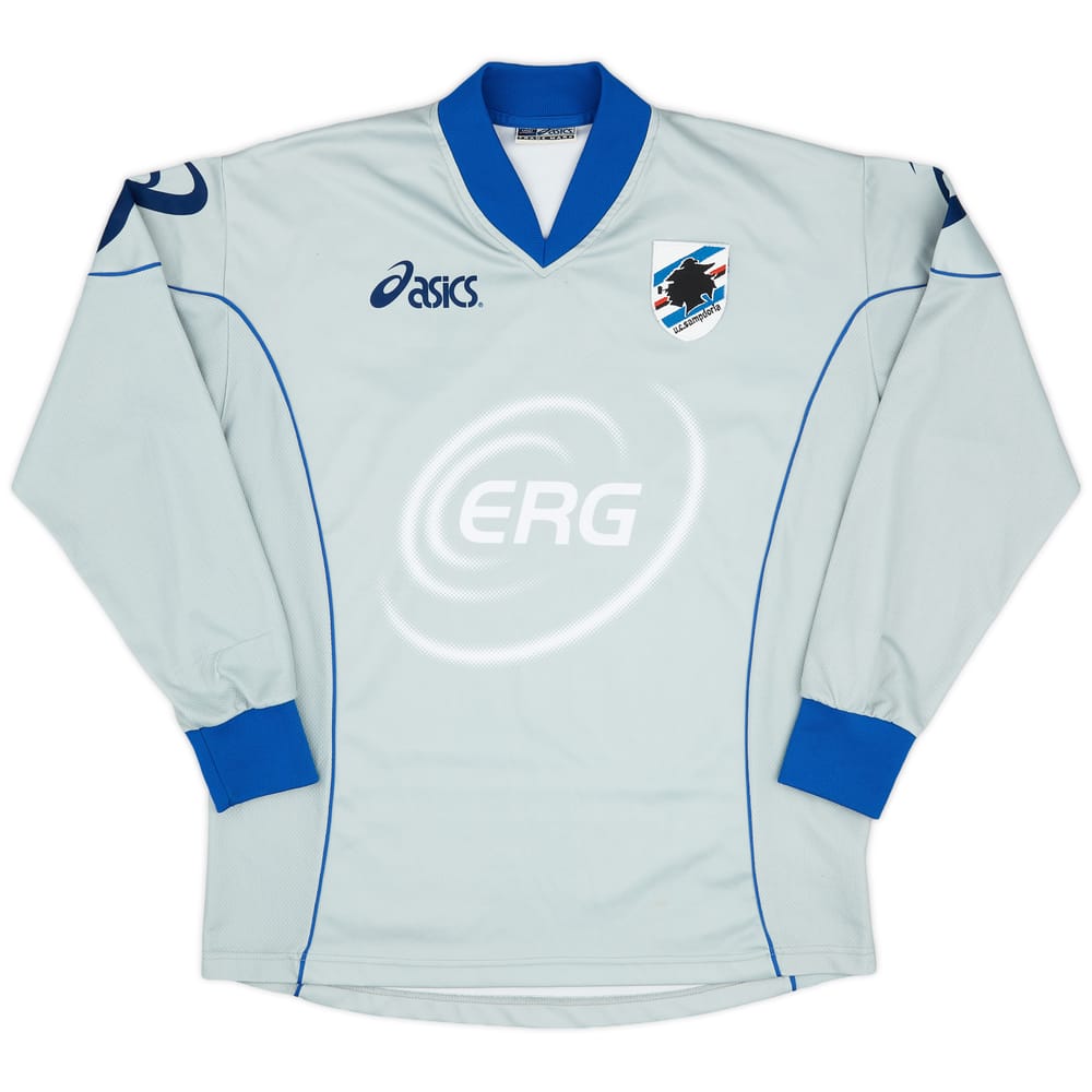 2003-04 Sampdoria Asics Training L/S Top - 7/10 - (M)