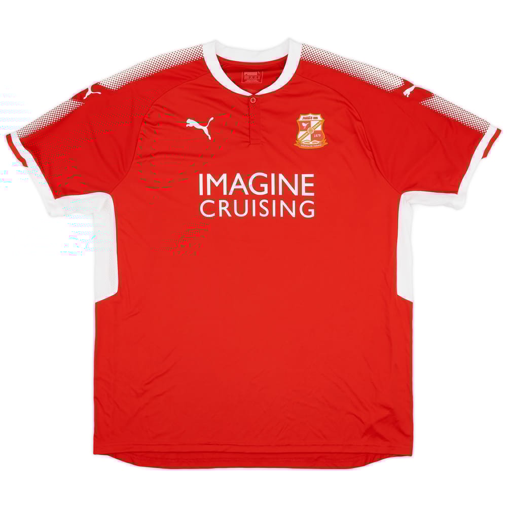 2017-18 Swindon Town Home Shirt - 9/10 - (3XL)