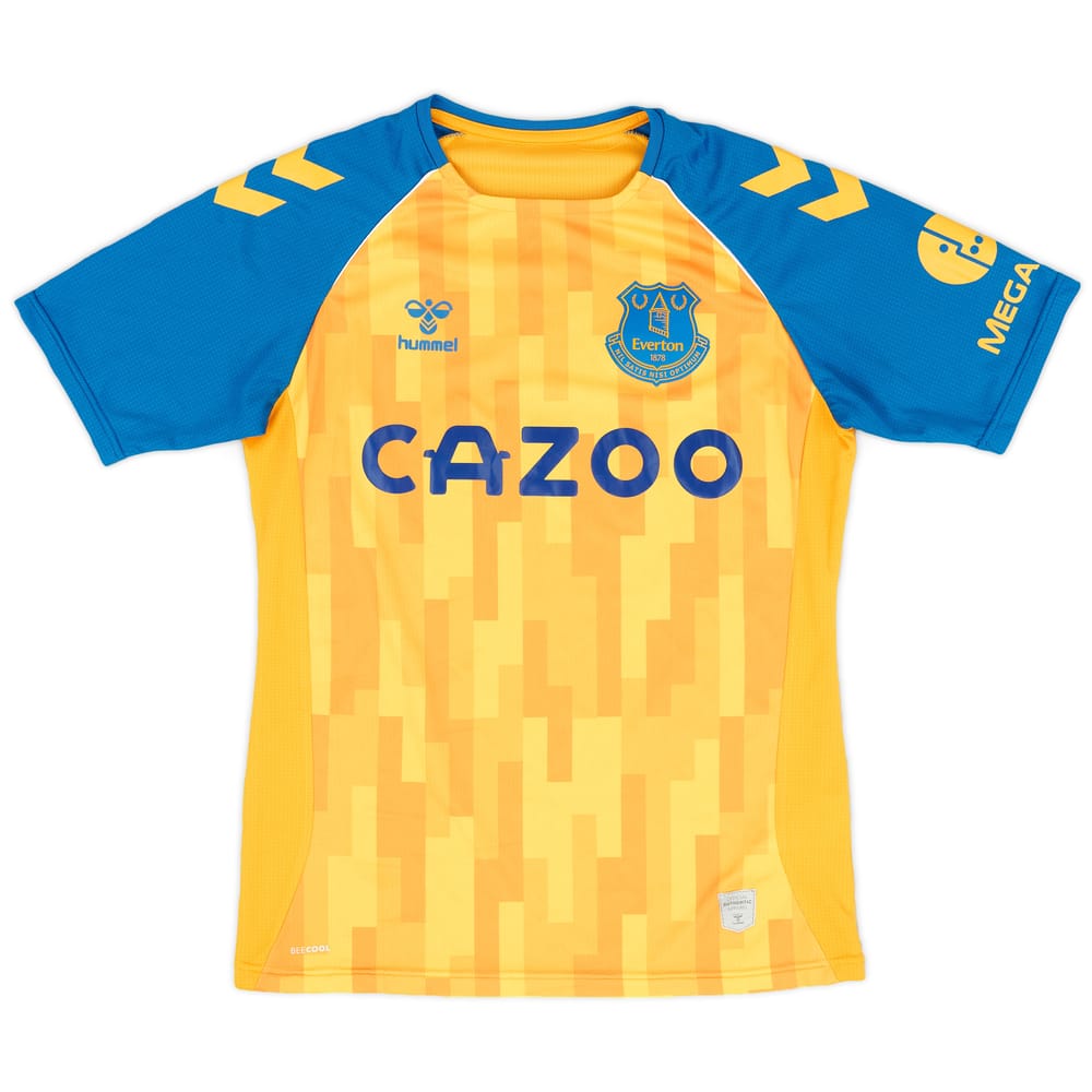 2021-22 Everton Hummel Pre Match Training Shirt - 9/10 - (S)