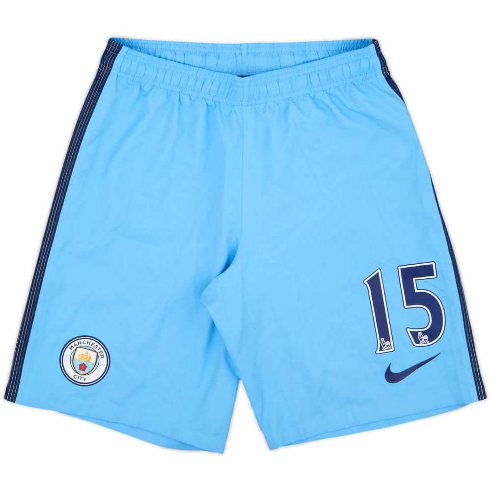 2016-17 Manchester City Home Shorts #15 (J.Navas) - 10/10 - (S)