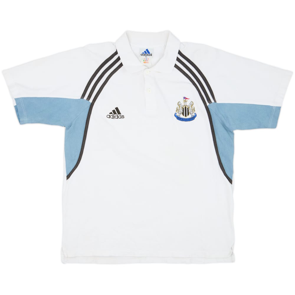 2000-01 Newcastle United adidas Polo Shirt - 8/10 - (XL)