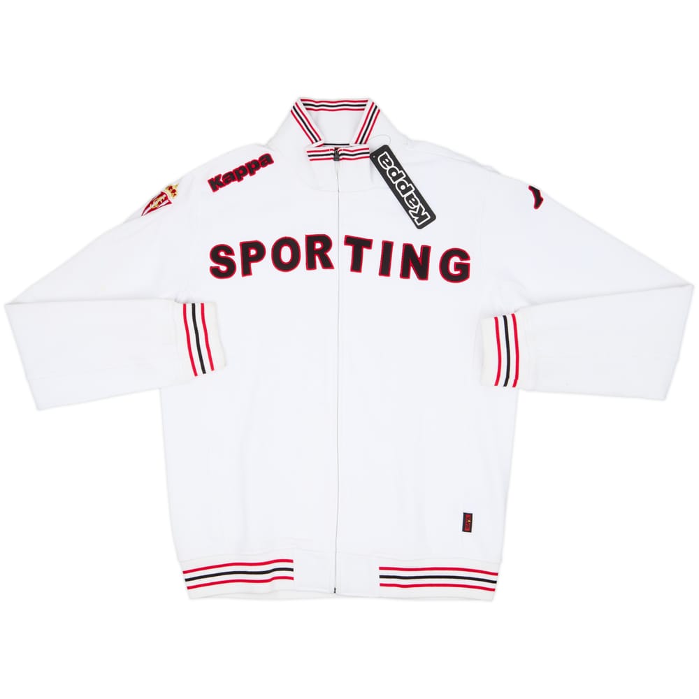 2011-12 Sporting Gijon Kappa Track Jacket (L)