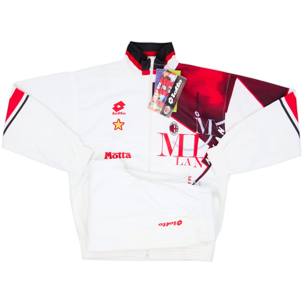1993-94 AC Milan Lotto Full Tracksuit (S)