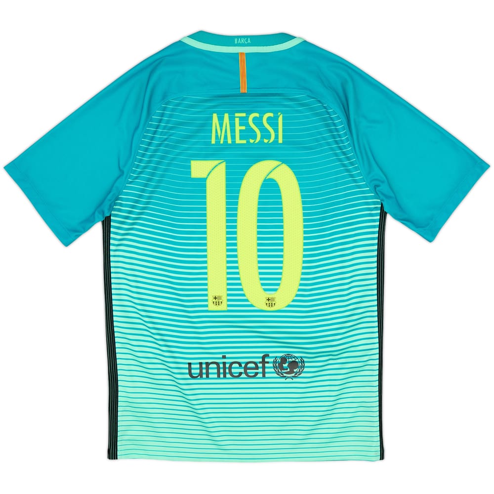 2016-17 Barcelona Third Shirt Messi #10 - 10/10 - (S)