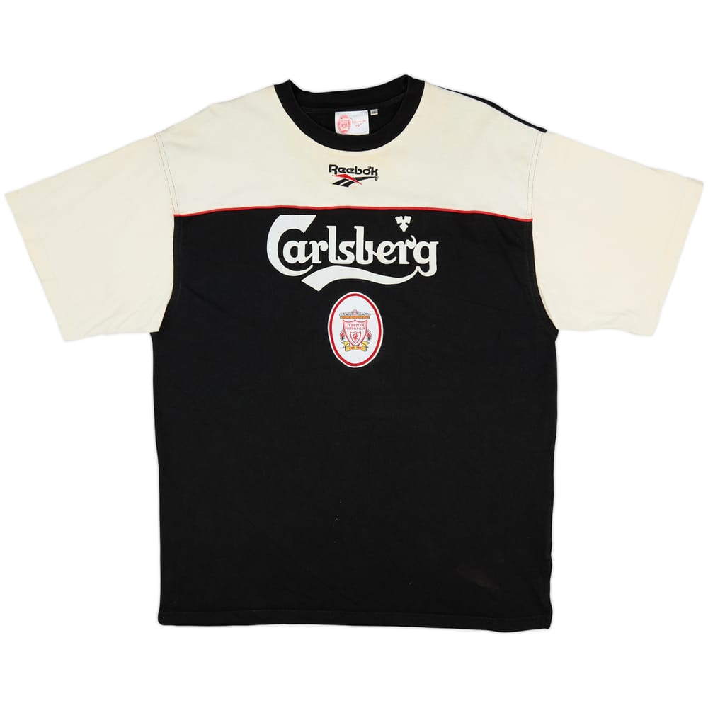 1996-97 Liverpool Reebok Cotton Tee - 5/10 - (XXL)