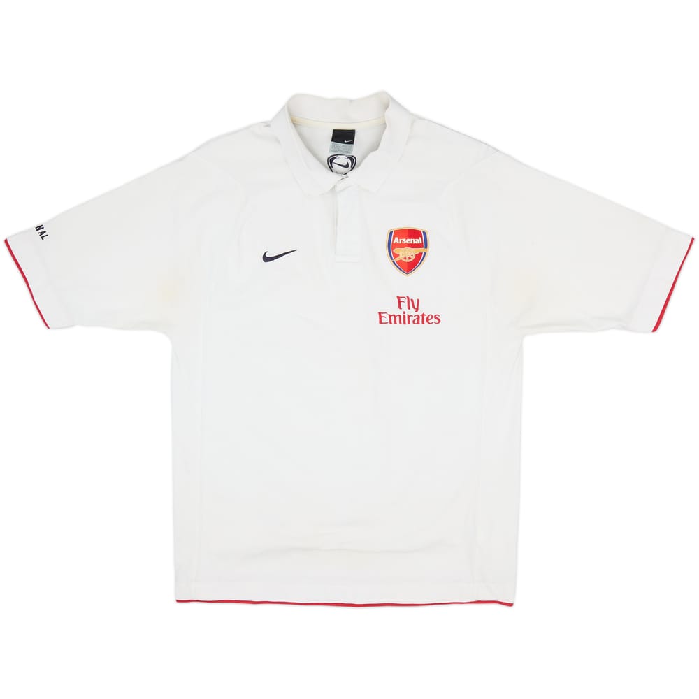 2006-07 Arsenal Nike Polo Shirt - 6/10 - (L)