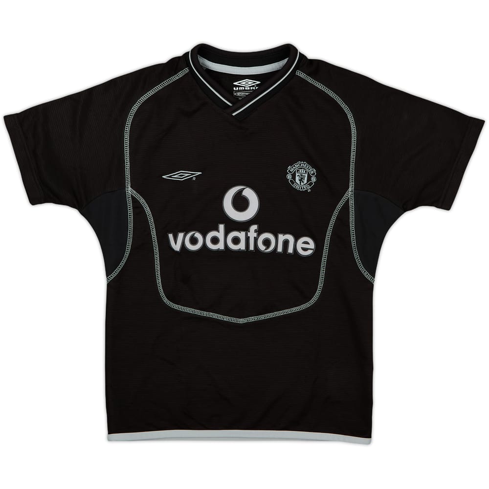 2000-02 Manchester United GK Shirt - 8/10 - (7-8 Years)