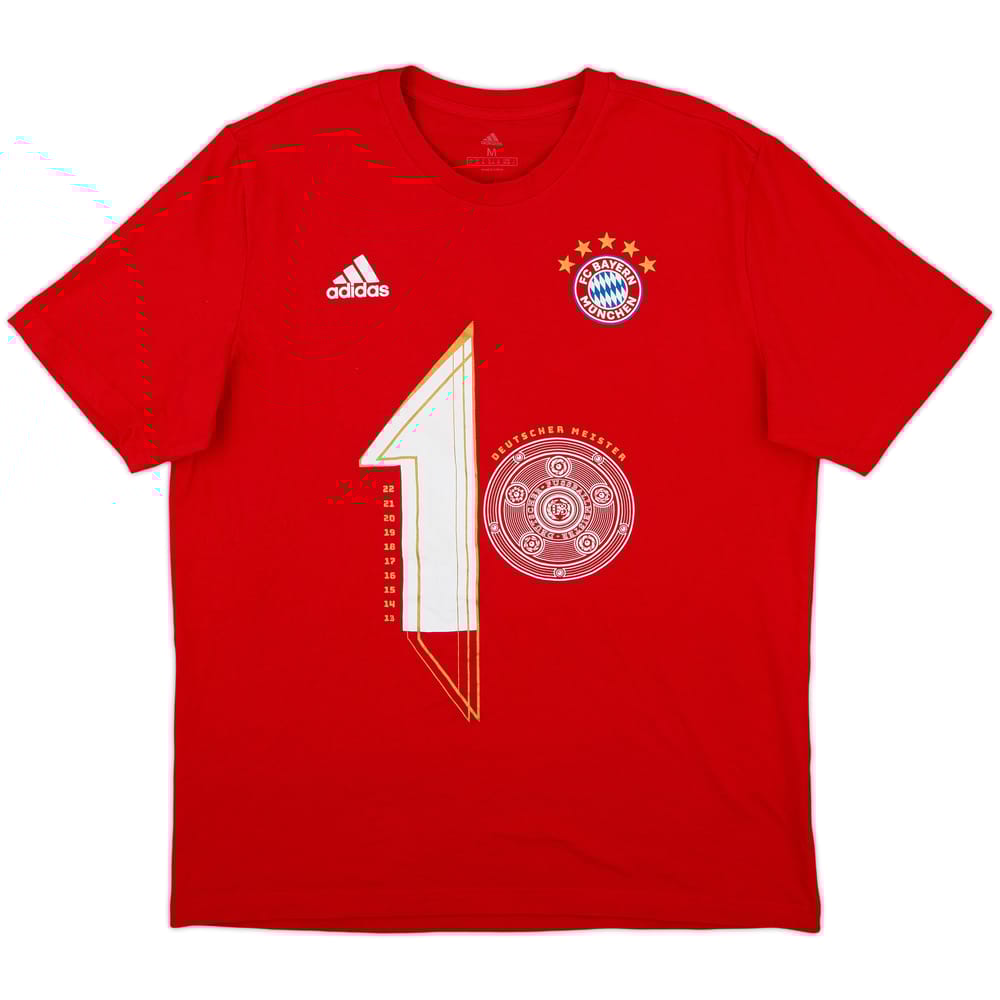 2021-22 Bayern Munich adidas Cotton Tee - 8/10 - (M)