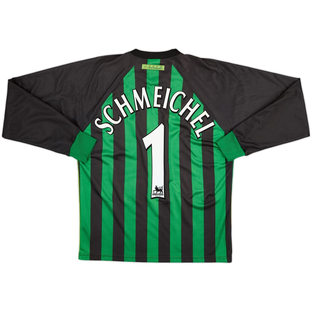 1997-98 Manchester United GK Shirt Schmeichel #1 - 7/10 - (Y)