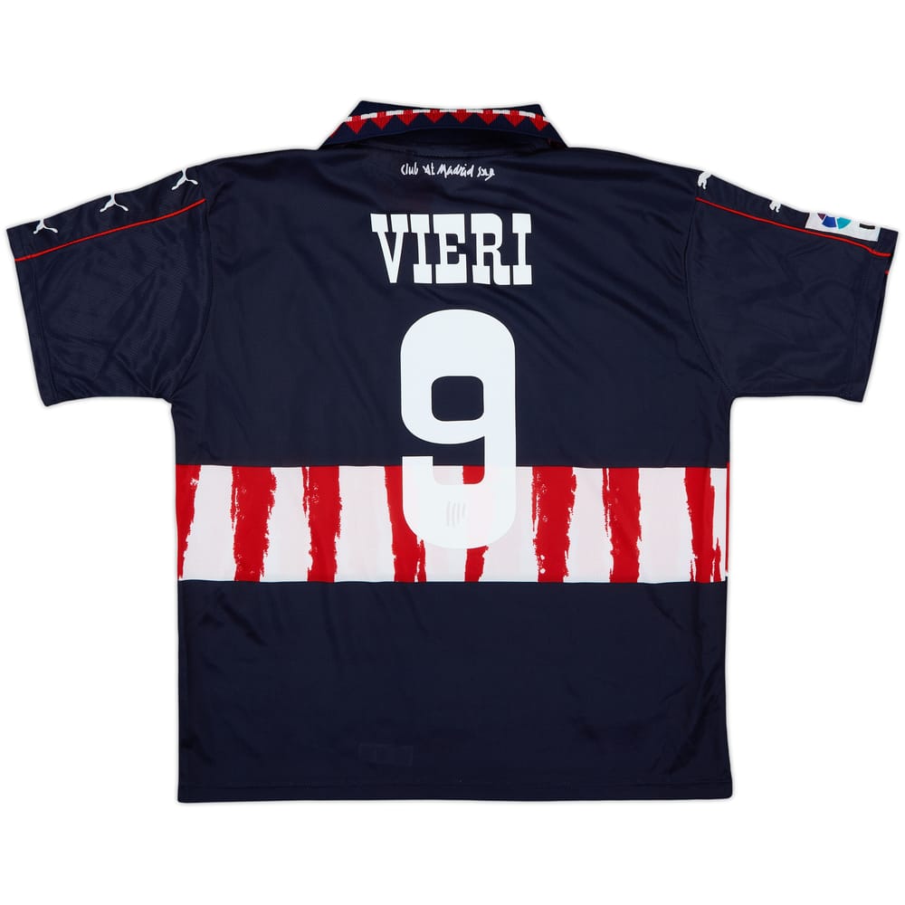 1997-98 Atletico Madrid Away Shirt Vieri #9 (S)