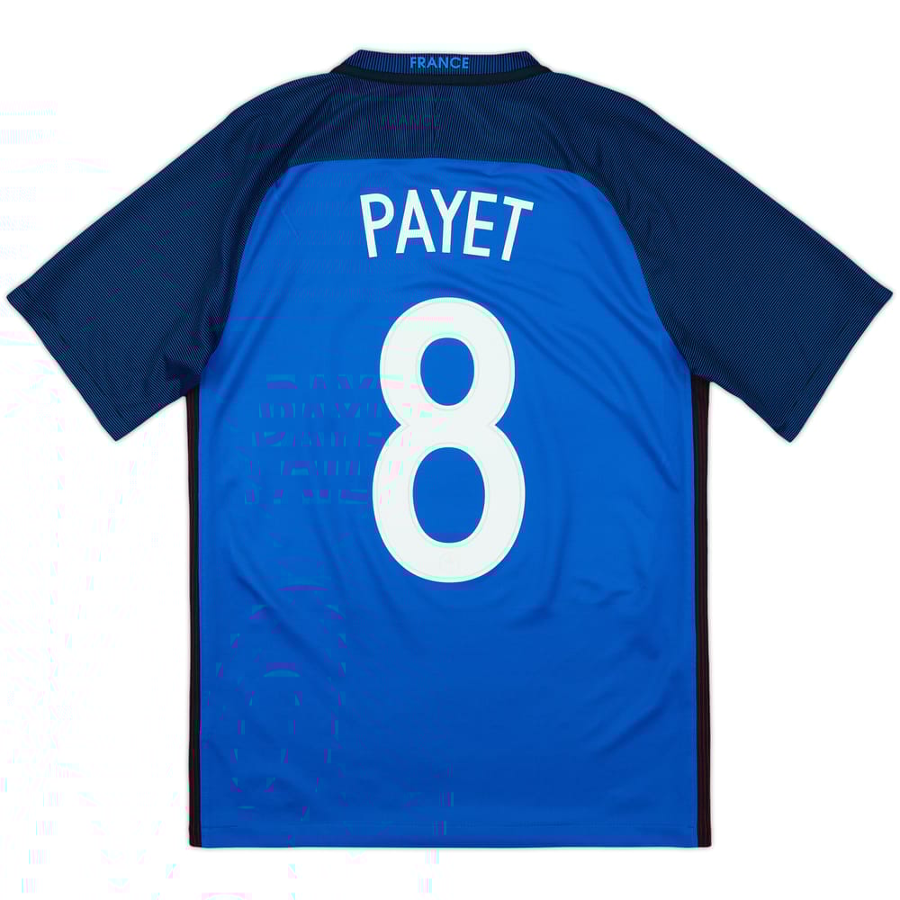 2016-17 France Home Shirt Payet #8 - 10/10 - (S)