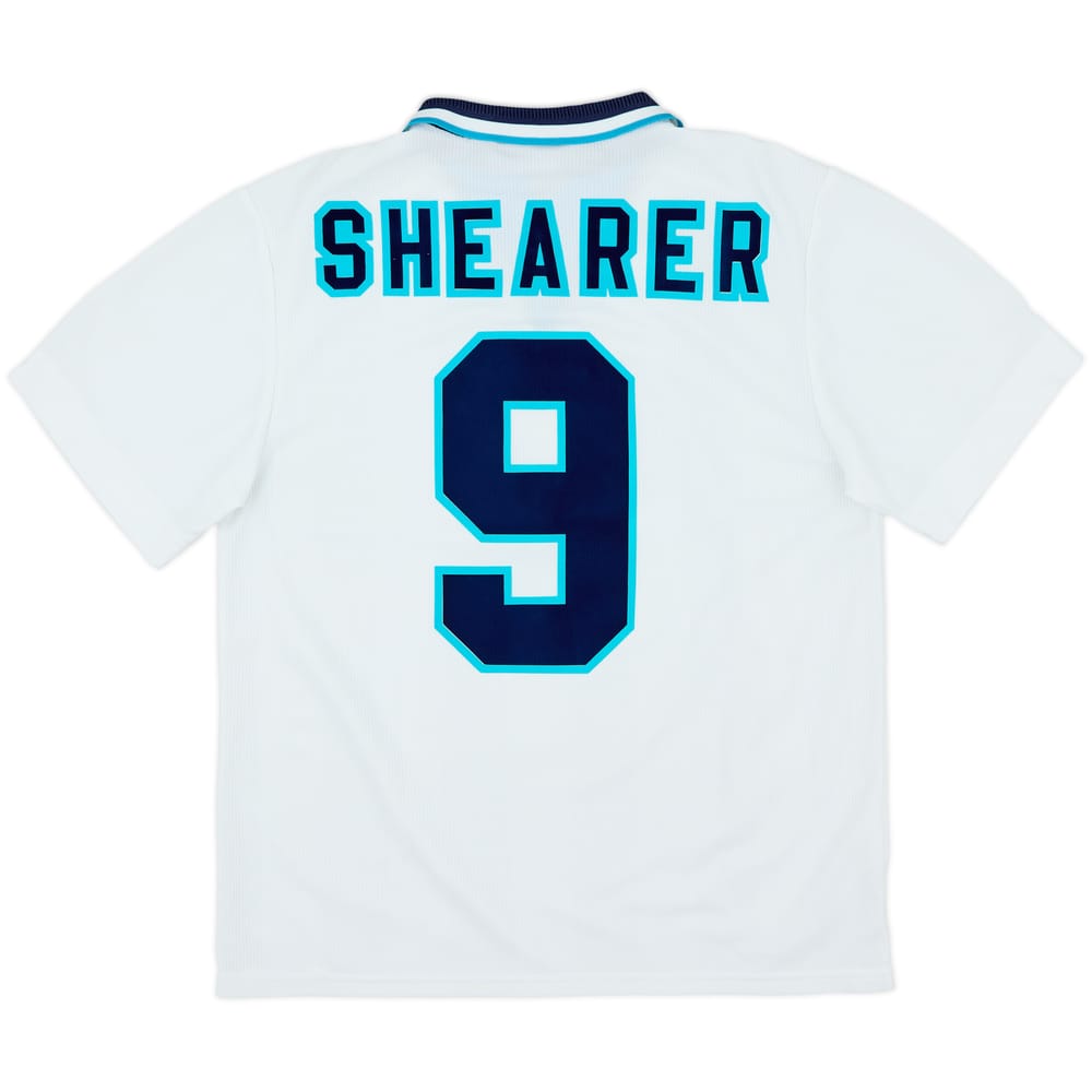 1995-97 England Home Shirt Shearer #9 - 10/10 - (M)