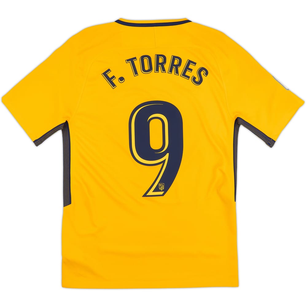 2017-18 Atletico Madrid Away Shirt F.Torres #9 - 6/10 - (S)