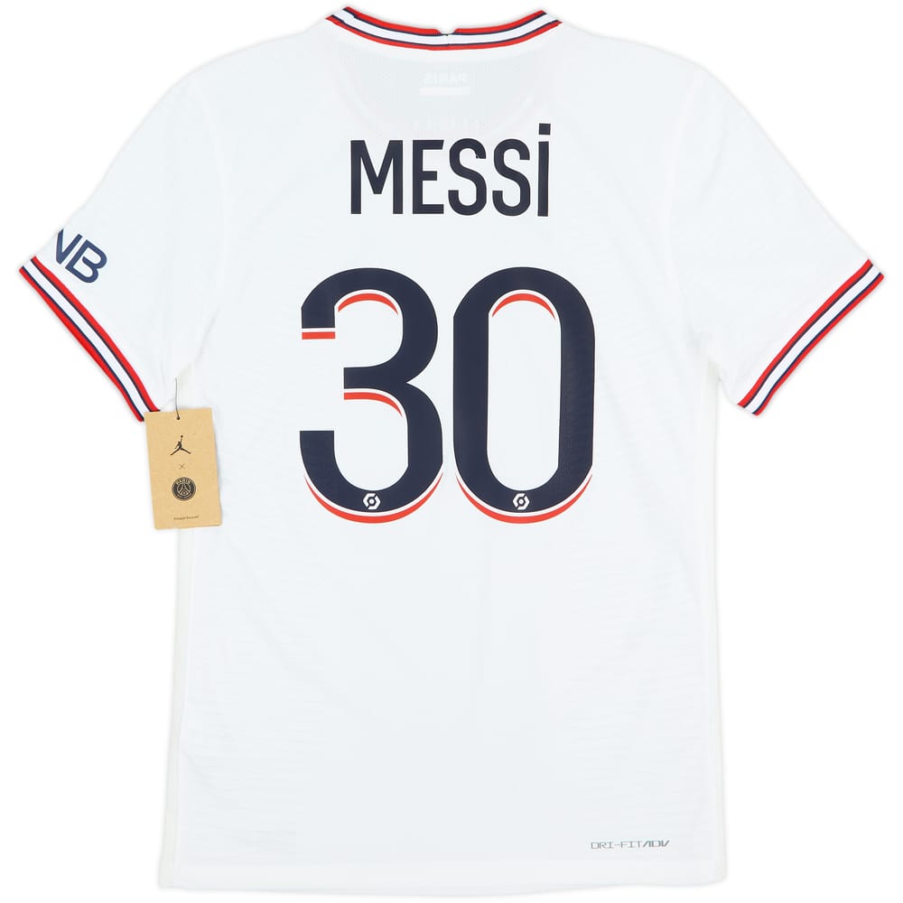 2021-22 Paris Saint-Germain Authentic Fourth Shirt Messi #30 (S)