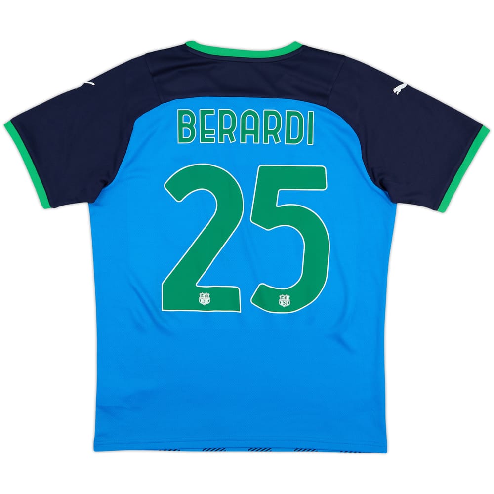 2021-22 Sassuolo Third Shirt Berardi #25 (M)