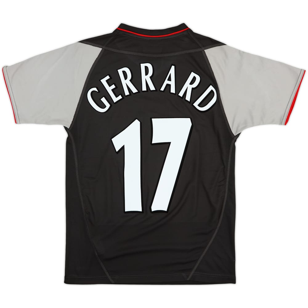 2002-04 Liverpool Away Shirt Gerrard #17 - 10/10 - (Y)