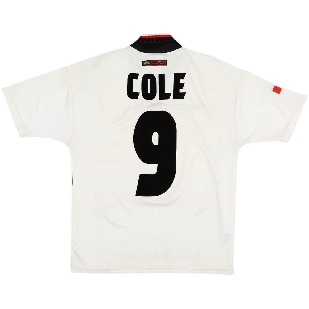 1997-99 Manchester United Away Shirt Cole #9 - 5/10 - (Y)