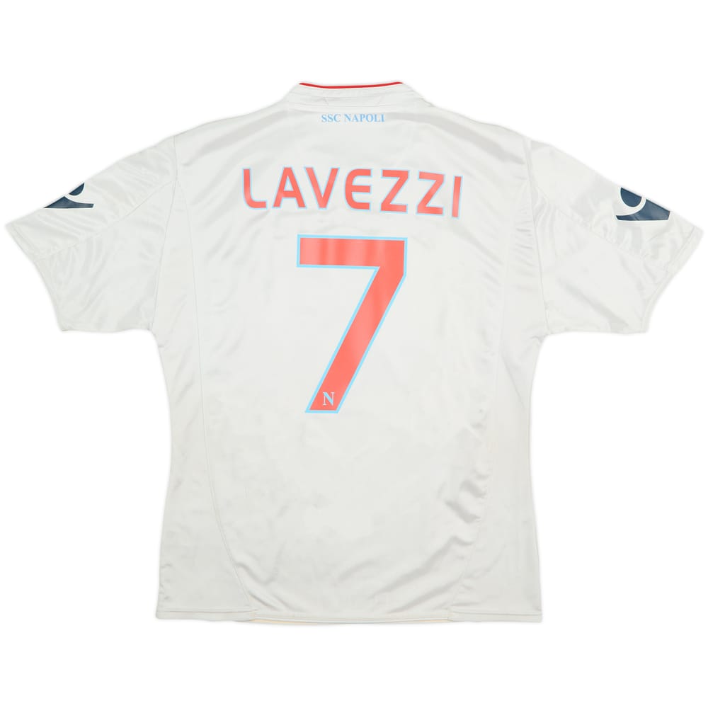 2009-10 Napoli Away Shirt Lavezzi #7 - 7/10 - (M)