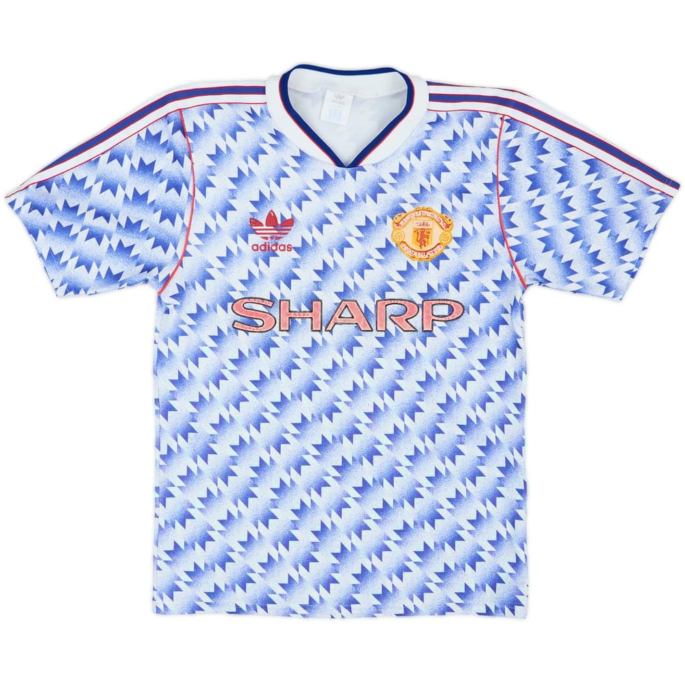 1990-92 Manchester United Away Shirt - 5/10 - (S)